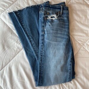 American Eagle Outfitters Blue Flare Jeans